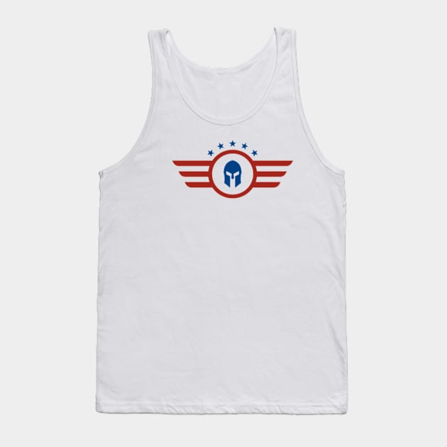 American airforce Patter Tank Top by RubyCollection